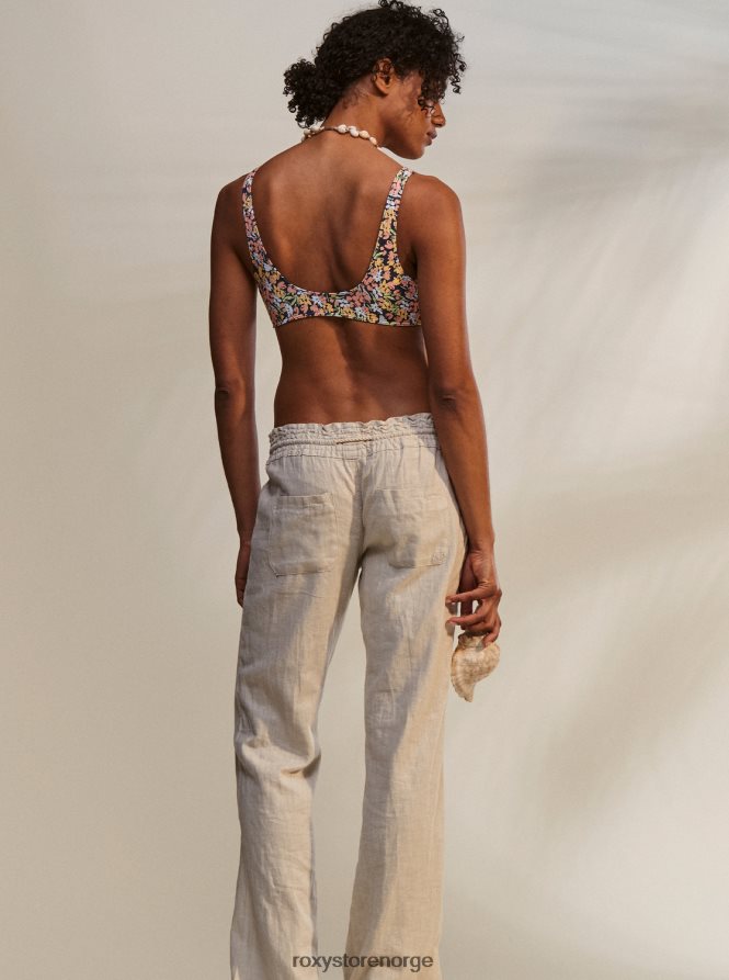 kvinner Roxy printet strandklassikere bralette bikini topp humør indigo ditsy kjærlighet 2B2N8R1028 | bikini topper