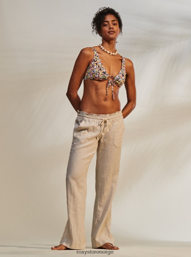 kvinner Roxy printet strandklassikere bralette bikini topp humør indigo ditsy kjærlighet 2B2N8R1028 | bikini topper