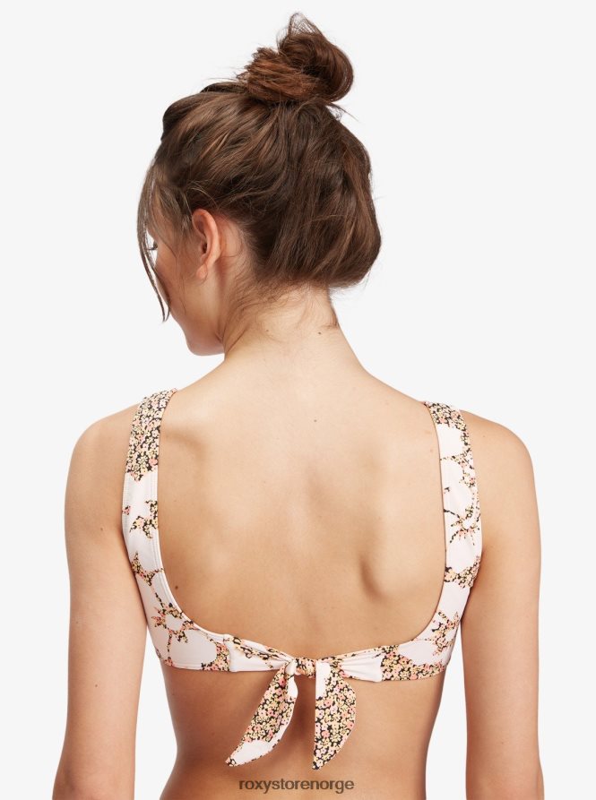 kvinner Roxy søt mahalo triangel bralette bikini topp antrasitt søt mahalo 2B2N8R1107 | bikinier