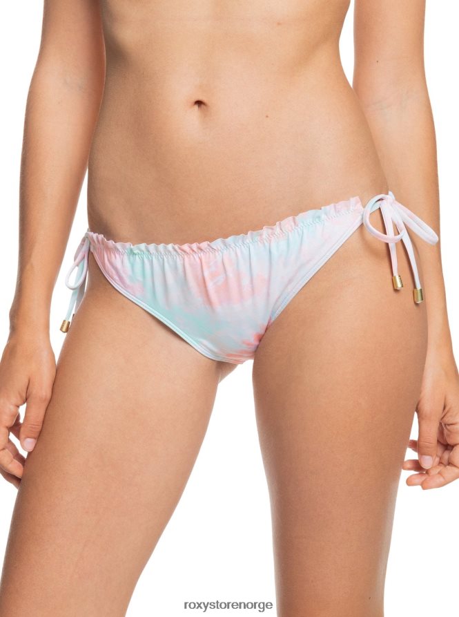 kvinner Roxy nautilus tie side moderate bikinitruser fersken rav nautilus slipsfarge 2B2N8R941 | bikinitruser