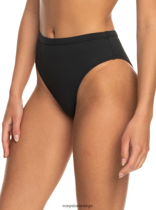 kvinner Roxy pro baksiden moderate bikinitruser antrasitt 2B2N8R712 | bikinitruser