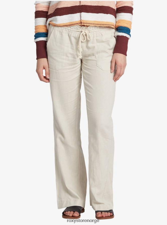 kvinner Roxy bukser med utsving ved havet stein 2B2N8R158 | bukser
