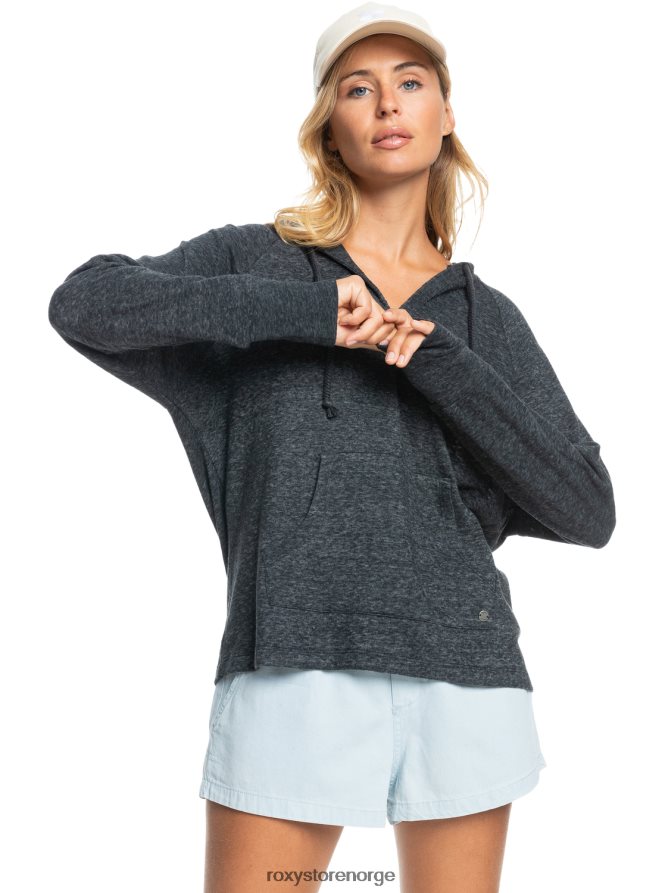 kvinner Roxy reisemål surfe hettegenser antrasitt 2B2N8R259 | hettegensere
