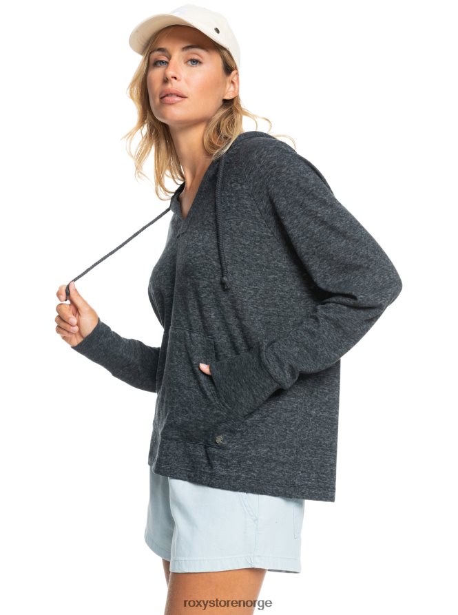 kvinner Roxy reisemål surfe hettegenser antrasitt 2B2N8R259 | hettegensere