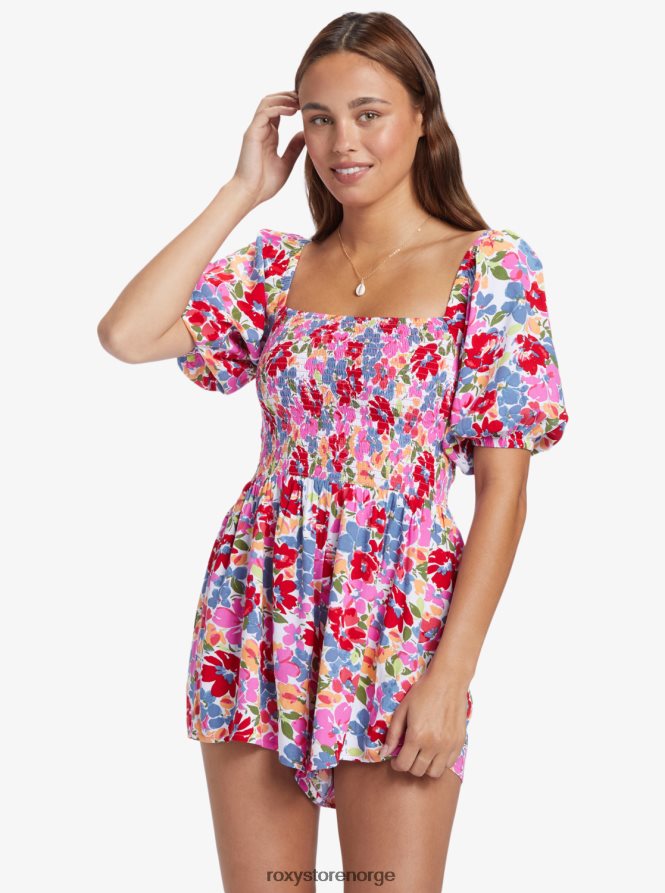 kvinner Roxy barfot bukse sjokkerende rosa blomstrer 2B2N8R144 | bukser