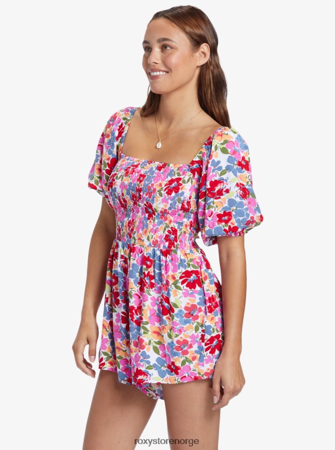 kvinner Roxy barfot bukse sjokkerende rosa blomstrer 2B2N8R144 | bukser