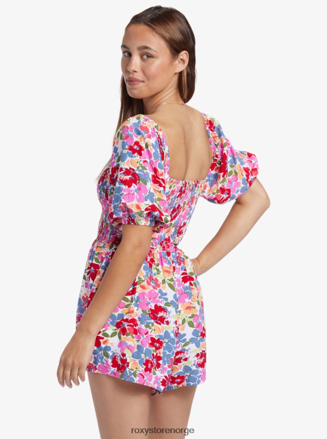 kvinner Roxy barfot bukse sjokkerende rosa blomstrer 2B2N8R144 | bukser