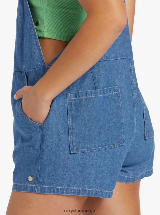 kvinner Roxy friskt sett stropper kort bukse middels blå 2B2N8R296 | bukser