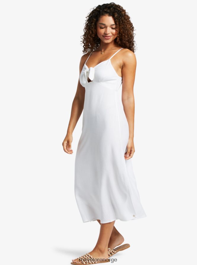 kvinner Roxy søteste trinn midikjole Snøhvit 2B2N8R85 | kjoler