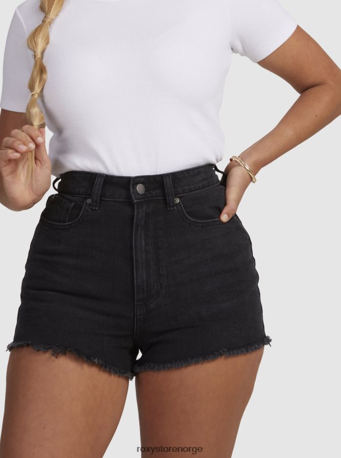 kvinner Roxy eva denimshorts antrasitt 2B2N8R137 | shorts