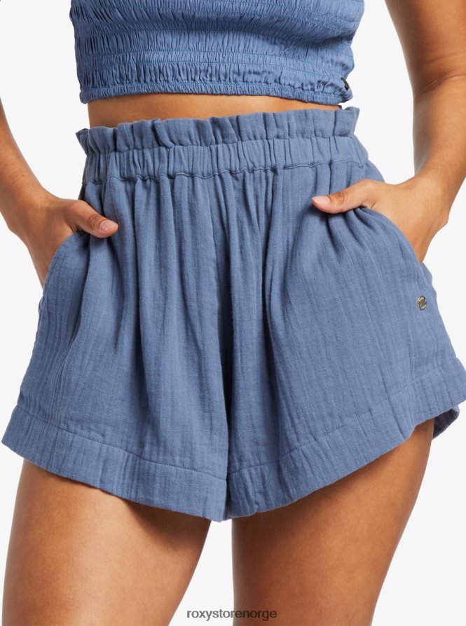 kvinner Roxy hva en vibe strand shorts bijou blå 2B2N8R49 | shorts