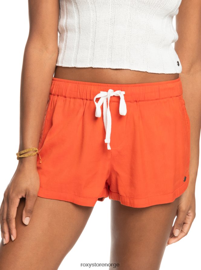 kvinner Roxy ny umulig kjærlighet elastisk midje shorts tigerlily 2B2N8R433 | shorts