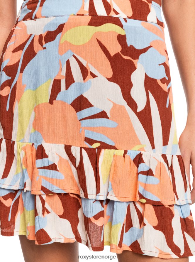 kvinner Roxy kosmisk glød igjen skjørt ristet nøtteblom-boogie 2B2N8R366 | skjørt