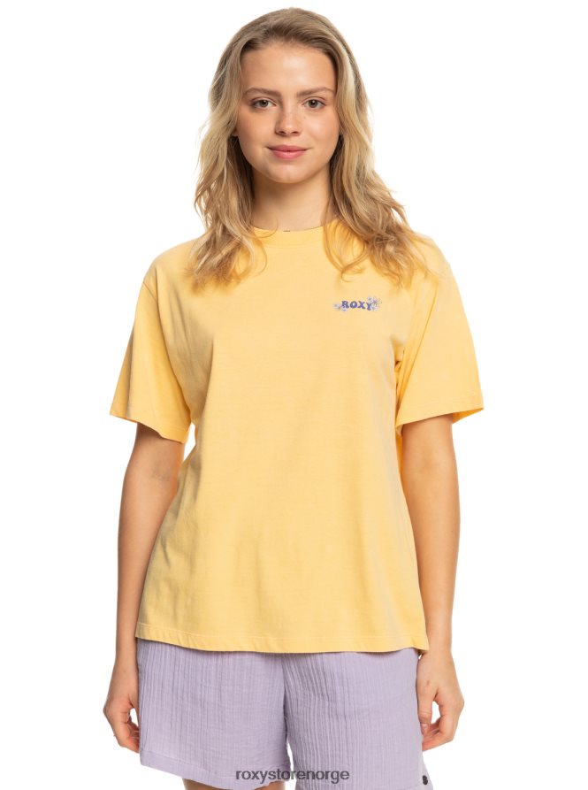 kvinner Roxy moonlight sunset oversized kjæreste t-skjorte lin 2B2N8R226 | t-skjorter