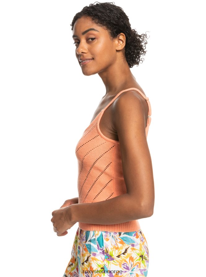 kvinner Roxy sunrise club strappy tank papaya punch 2B2N8R398 | topper