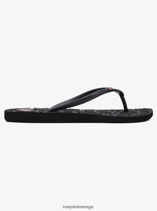 kvinner Roxy antillene sandaler svart 3 2B2N8R1337 | flip flops