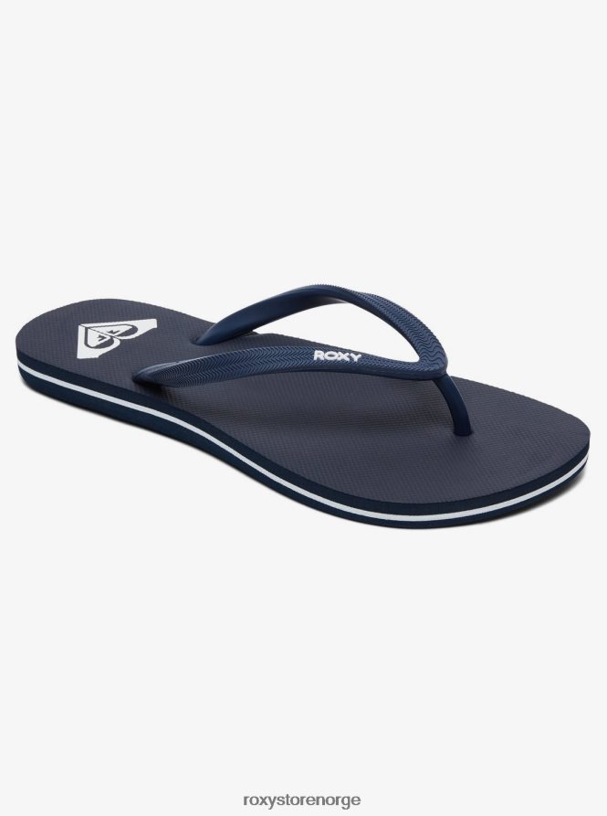 kvinner Roxy azul basic sandal marinen 2B2N8R1389 | flip flops