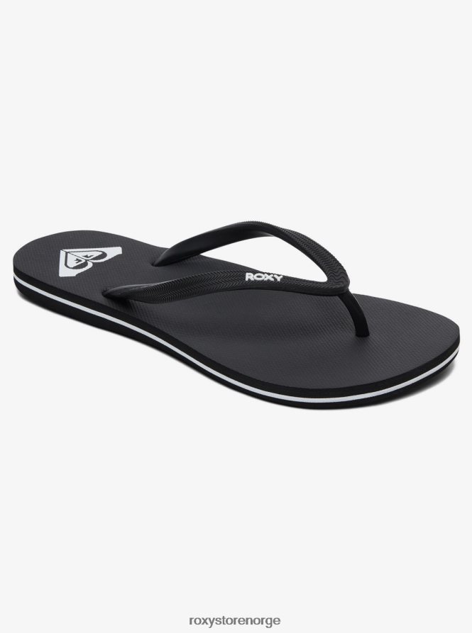 kvinner Roxy azul basic sandal svart 3 2B2N8R1373 | flip flops