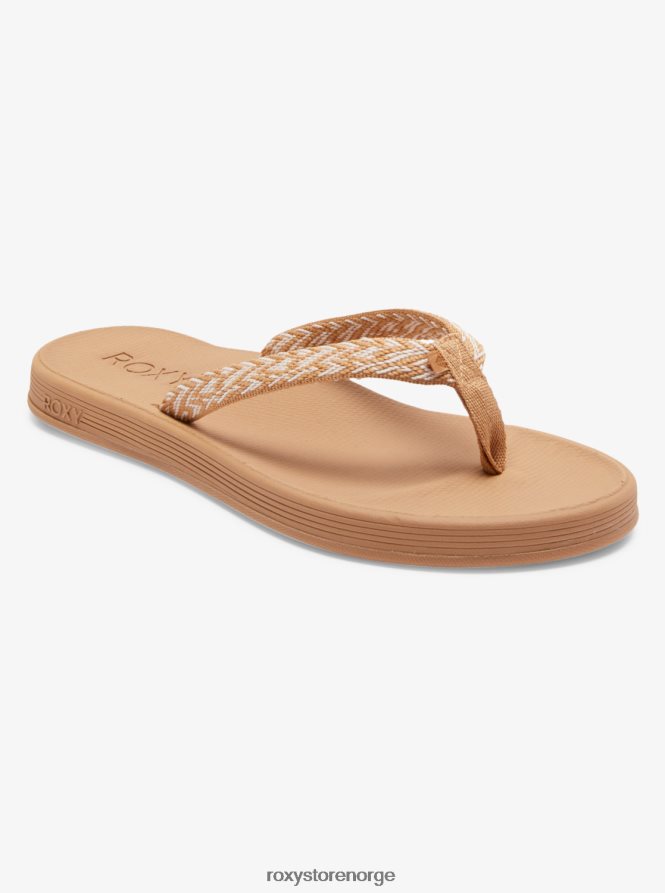 kvinner Roxy clemente flip-flops naturlig 2B2N8R1437 | flip flops