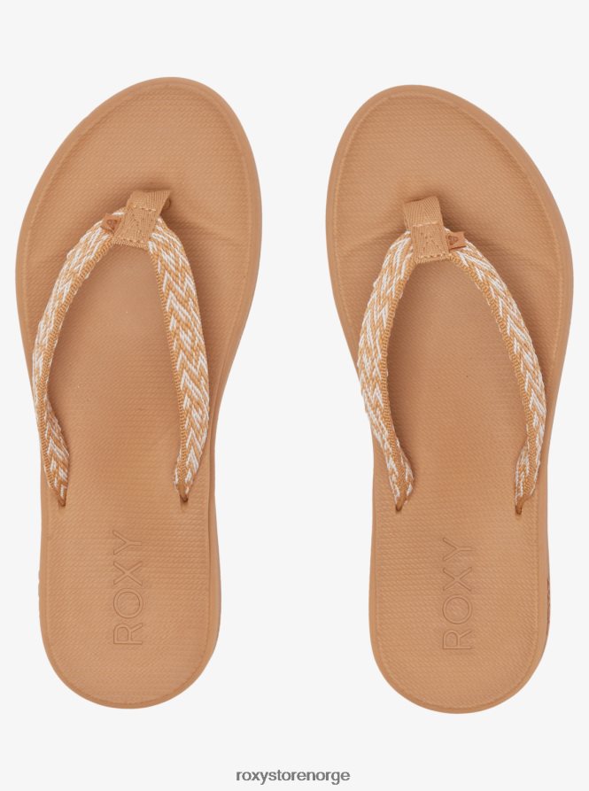 kvinner Roxy clemente flip-flops naturlig 2B2N8R1437 | flip flops
