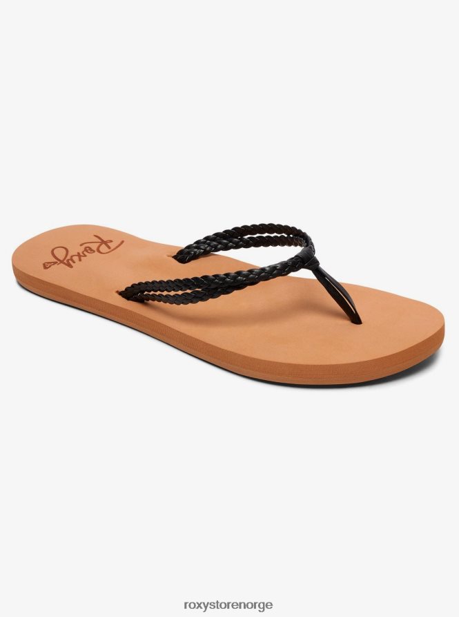 kvinner Roxy costas flipflops svart 2B2N8R1352 | flip flops