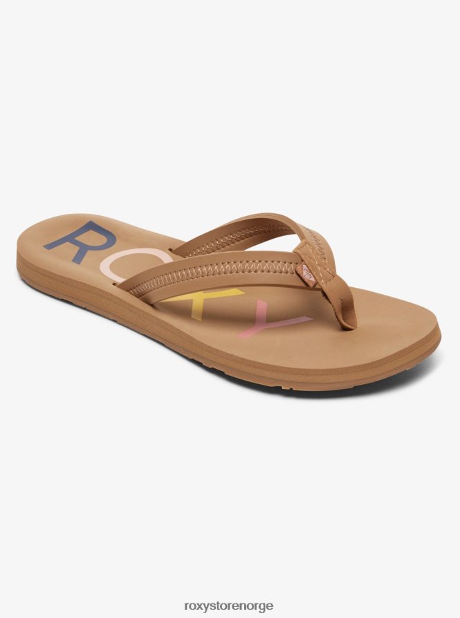 kvinner Roxy vista flip-flops tan 2B2N8R1304 | flip flops