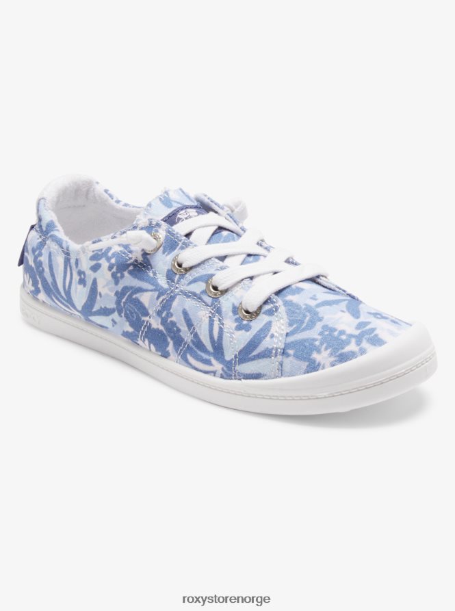 kvinner Roxy bayshore sko blå hvit 2B2N8R1344 | joggesko