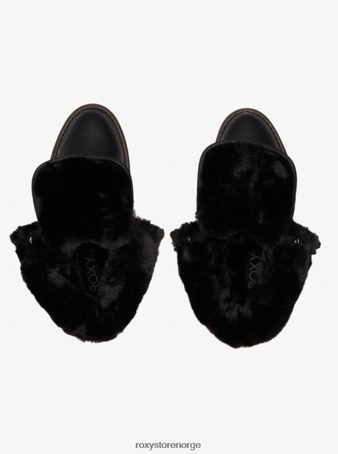 kvinner Roxy bruna snørestøvler svart 2B2N8R1465 | støvler