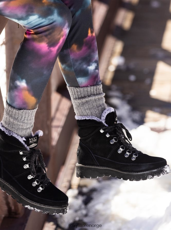 kvinner Roxy sadie snørestøvler antrasitt 2B2N8R1369 | støvler