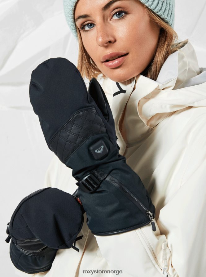 kvinner Roxy sierra warmlink snowboard/skivotter ekte svart 2B2N8R1196 | hansker