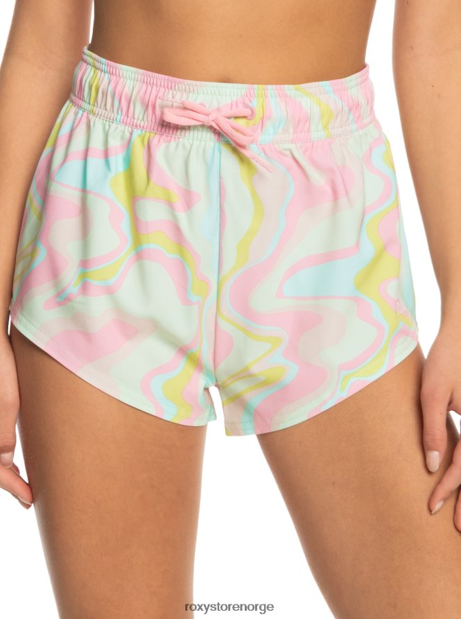 kvinner Roxy nye trykte 2 boardshorts ambroisia swirl svømme 2B2N8R623 | boardshorts