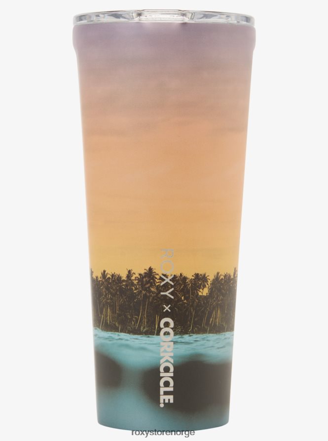kvinner Roxy corkcicle 24 oz tumbler sunset vannflaske lilla rose 2B2N8R820 | andre