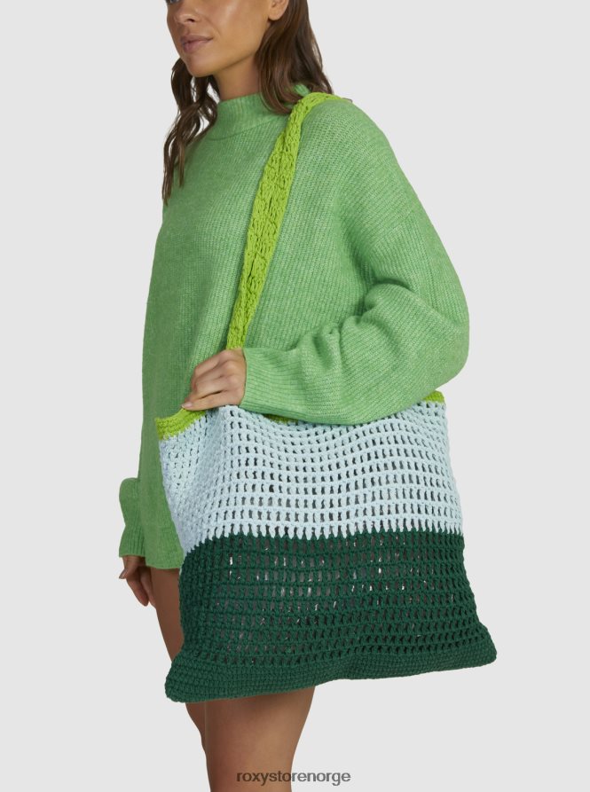 kvinner Roxy høy fi strikket liten ryggsekk akvamarin 2B2N8R1113 | håndvesker