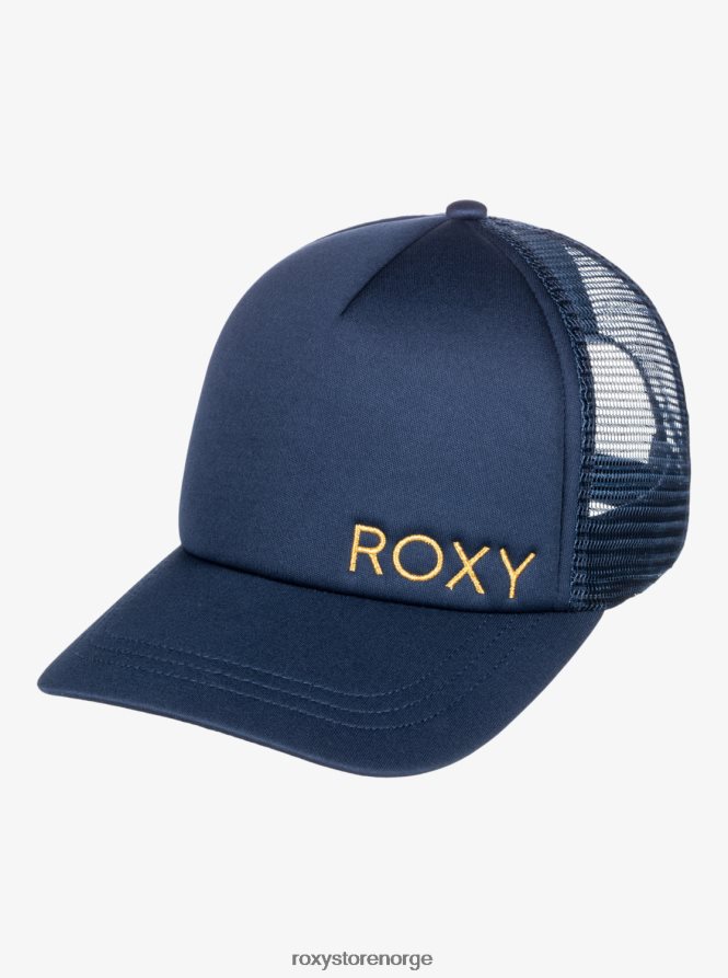 kvinner Roxy finishline trucker lue humør indigo 2B2N8R1129 | hatter
