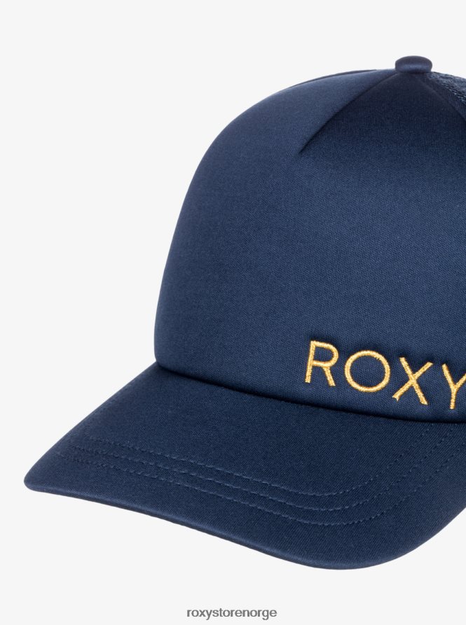 kvinner Roxy finishline trucker lue humør indigo 2B2N8R1129 | hatter