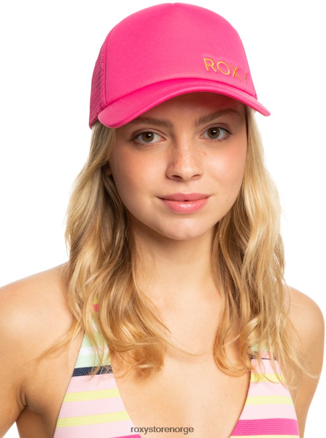 kvinner Roxy finishline trucker lue sjokkerende rosa 2B2N8R1125 | hatter