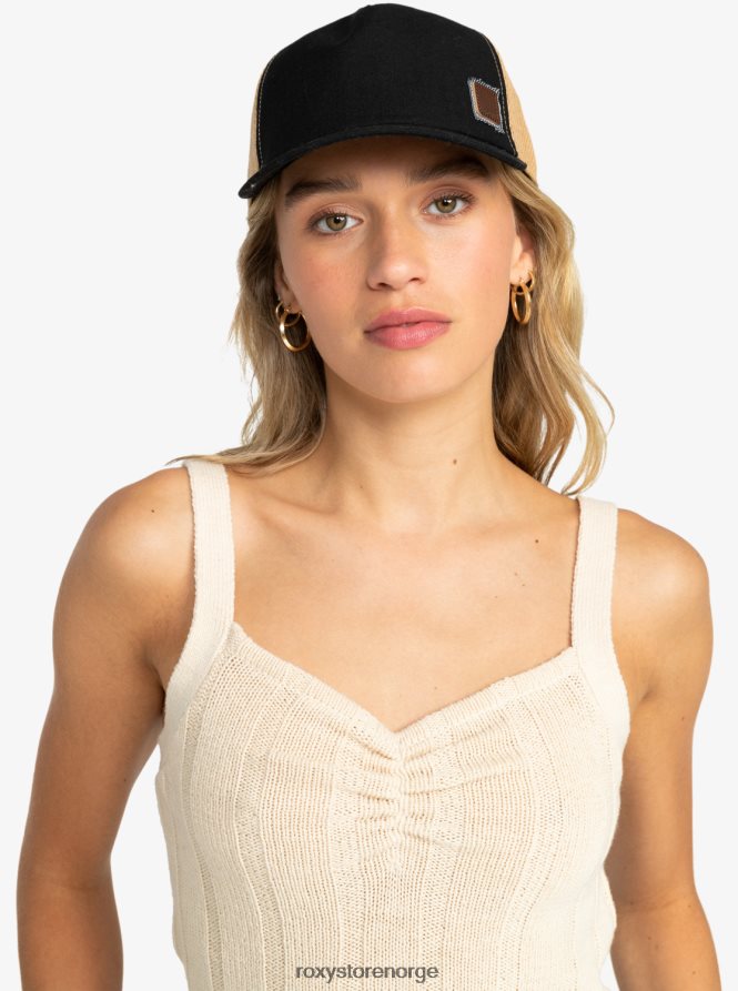 kvinner Roxy inkognito trucker lue antrasitt 2B2N8R1164 | hatter