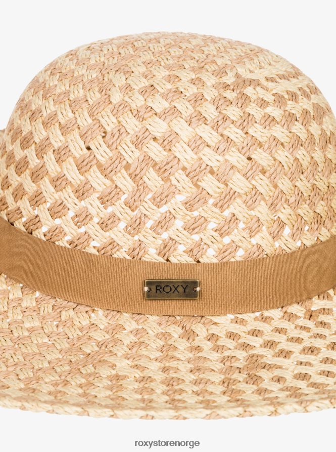kvinner Roxy seng av blomstersolhatt naturlig 2B2N8R1184 | hatter